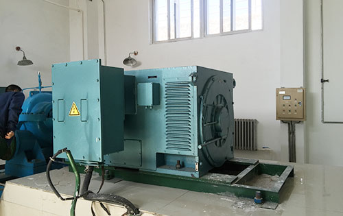 榆林某水电站工程主水泵使用我公司高压电机